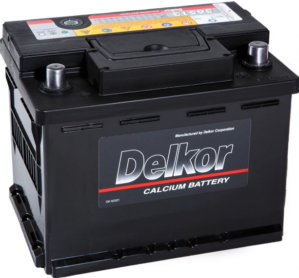 Аккумулятор Delkor 6CТ -55 е (55D23L) япон.ст.