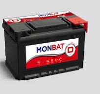 Автомобильный аккумулятор MONBAT 90 А/Ч, обратная полярность
