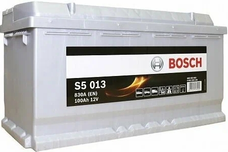 Автомобильный аккумулятор BOSCH 100 А/Ч, обратная полярность