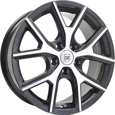 Литые колесные диски Tech Line 7xR17 5x114.3 ET45 DIA 60.1 мм