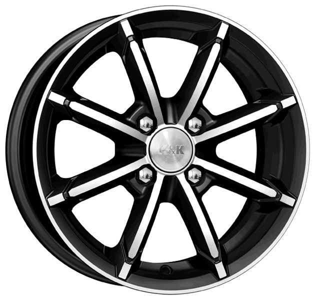 Диски K&K K&K Sportline (КС603-00) 6*14 4*98 ЕТ 30 58,5 алмаз черный 13597