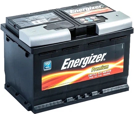Автомобильный аккумулятор Energizer 68 А/Ч, обратная полярность