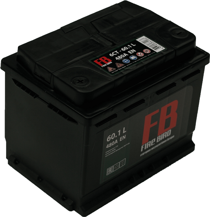 Автомобильный аккумулятор Fire Bird 60 А/Ч, обратная полярность Автомобильный аккумулятор Fire Bird 60 А/Ч, обратная полярность