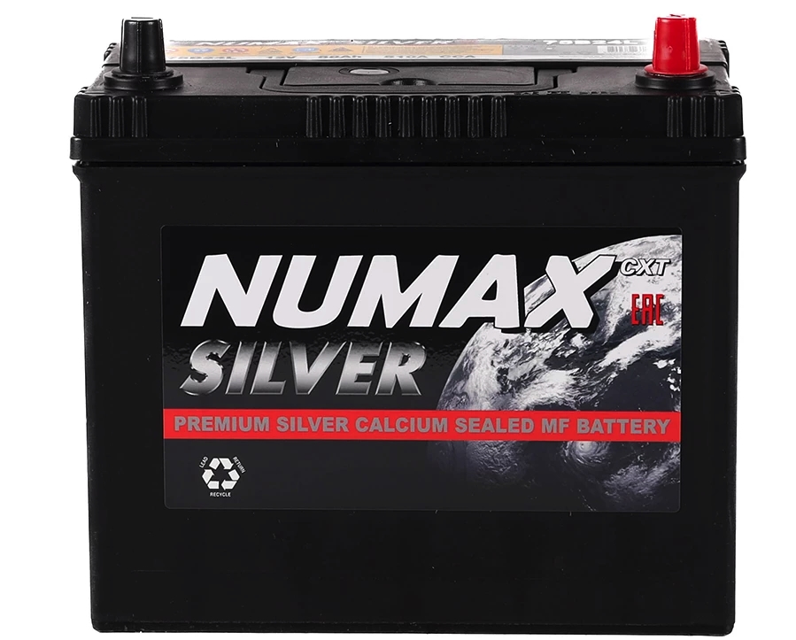 Аккумулятор NUMAX 6CT - 58 A1 о.п. тонк. кл. NUMAX SILVER яп. Ст. Аккумулятор
