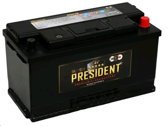 Автомобильный аккумулятор Delkor 100 А/Ч, обратная полярность