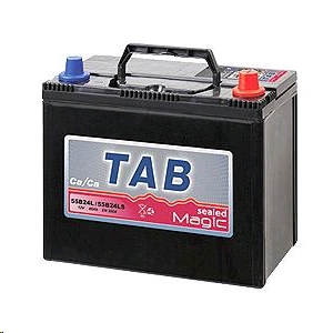Автомобильный аккумулятор TAB 44 А/Ч, прямая полярность