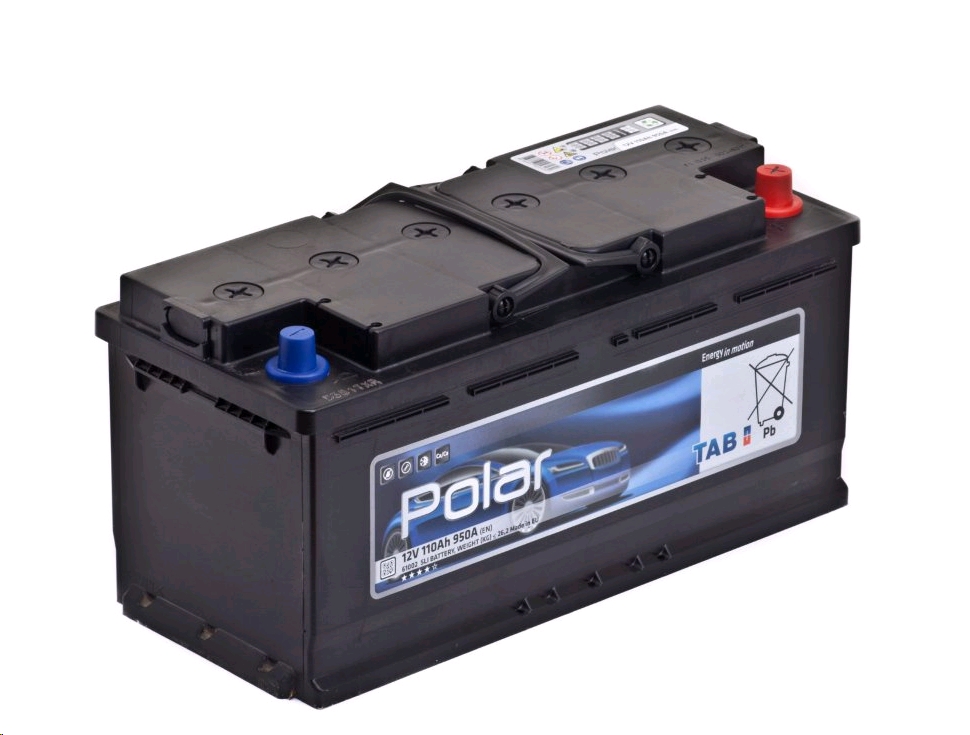 Автомобильный аккумулятор TAB 110 А/Ч, обратная полярность Автомобильный аккумулятор TAB 110 А/Ч, обратная полярность