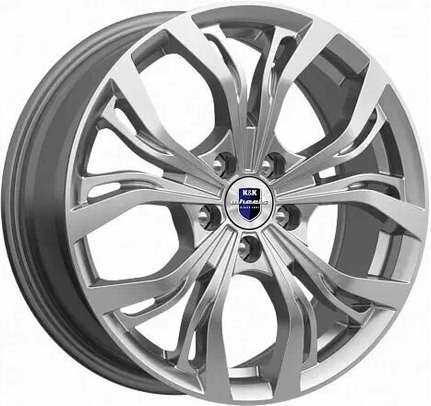 Литые колесные диски K&K 6.5xR16 5x114.3 ET43 DIA 67.1 мм