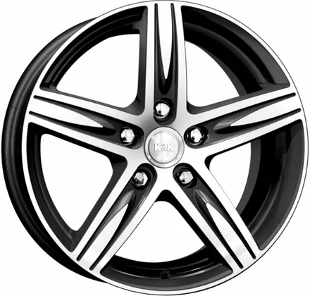 Литые колесные диски K&K 7xR17 5*114.3 ET49 DIA 67.1 мм
