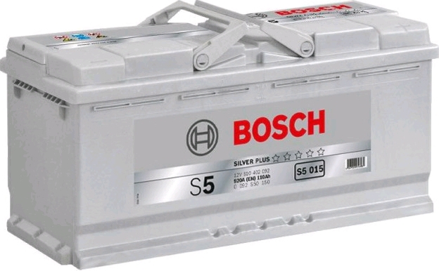 Автомобильный аккумулятор BOSCH 110 А/Ч, обратная полярность