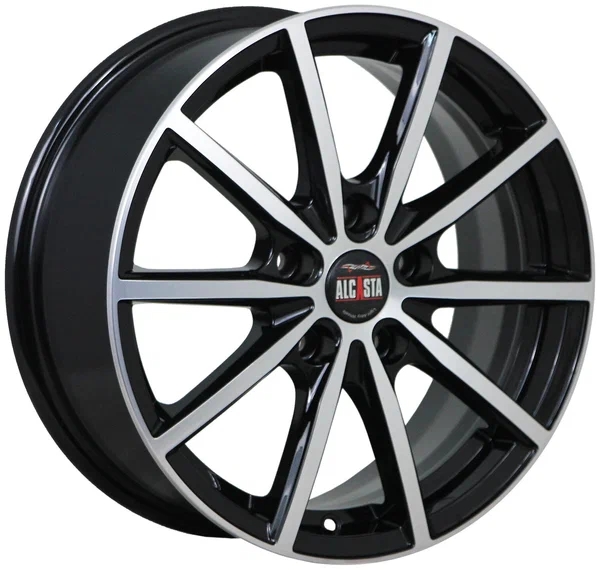 Литые колесные диски Alcasta 7xR17 5x114.3 ET47 DIA 67.1 мм