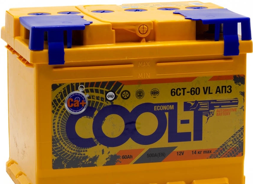 Автомобильный аккумулятор Китай 60 А/Ч, обратная полярность