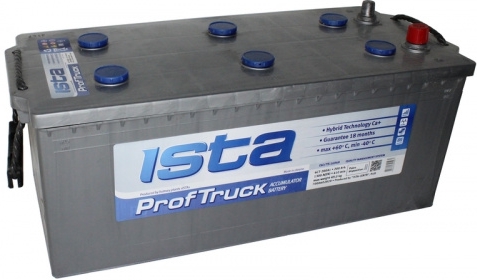 Автомобильный аккумулятор ISTA 200 А/Ч, обратная полярность