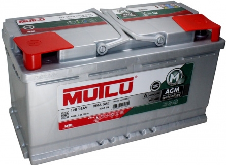 Автомобильный аккумулятор MUTLU 95 А/Ч, обратная полярность