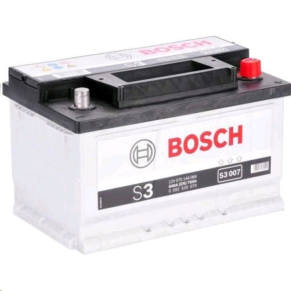 Аккумулятор BOSCH - S3 12V 70А/ч 640А оп. (30080)