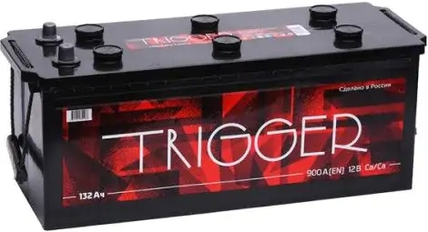 Автомобильный аккумулятор Саратов 132 А/Ч, прямая полярность