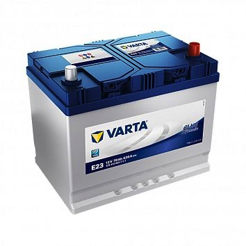 Автомобильный аккумулятор VARTA 73 А/Ч, обратная полярность