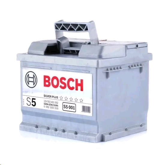 Аккумулятор BOSCH - S5 12V 52А/ч 520А оп.