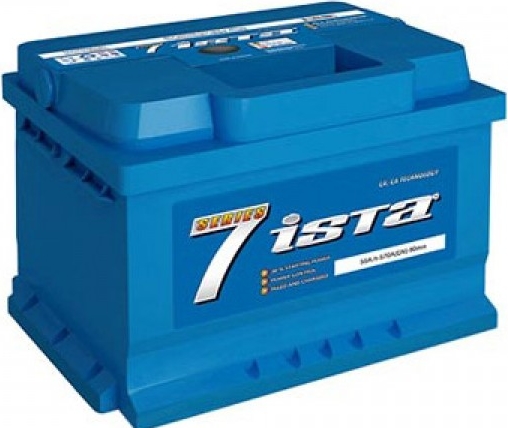 Автомобильный аккумулятор ISTA 62 А/Ч, прямая полярность