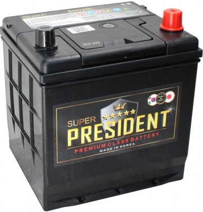 Автомобильный аккумулятор Delkor 50 А/Ч, обратная полярность