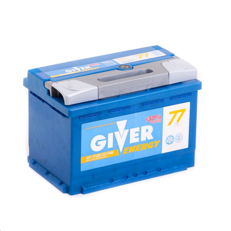 Аккумулятор Giver Energy 6CT-77 е