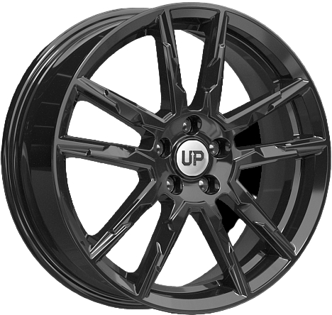 Диски Khomen Wheels Khomen Wheels Wheels UP UP107 (KC993) 6,5*17 5*100 ET40 57,1 New Black Автодиск