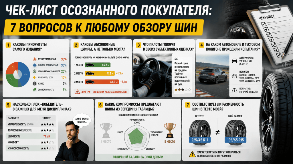7 вопросов к любому обзору шин 7 вопросов к любому обзору шин