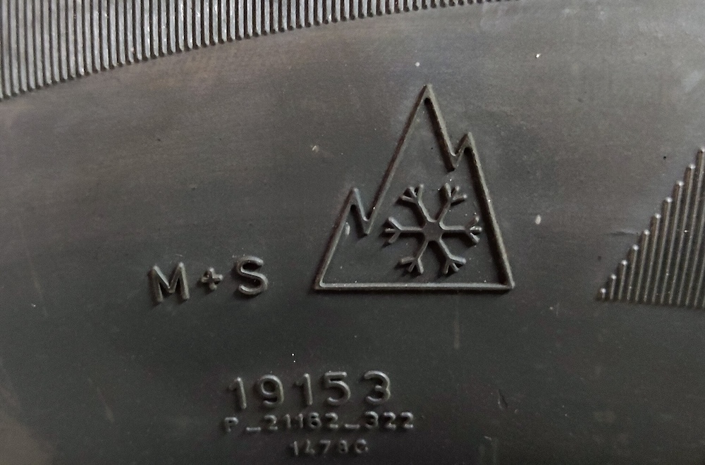 Зимняя резина с маркировкой 3PMSF