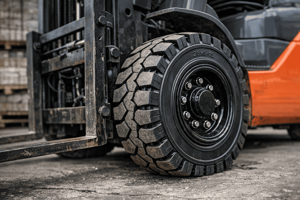 Индустриальные шины для вилочного погрузчика