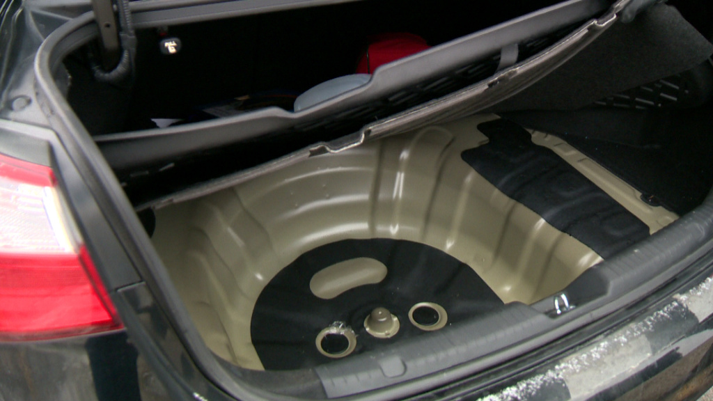 Пустой багажник