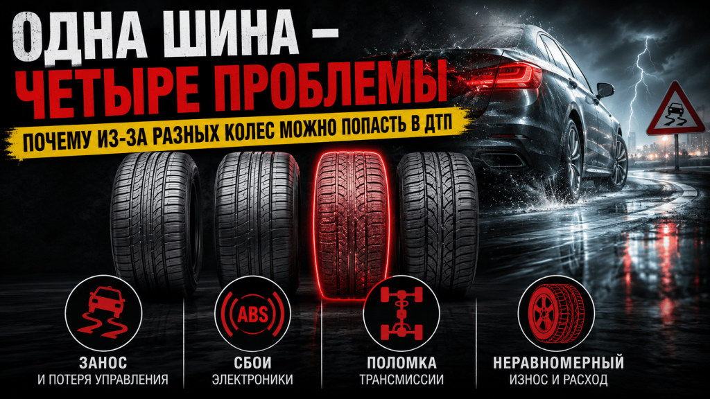 1 шина 4 проблемы