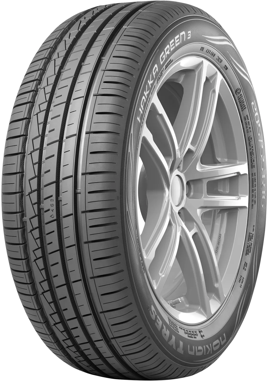 Летние шины NOKIAN TYRES (IKON TYRES) Hakka Green 3 205/60 R16 96V