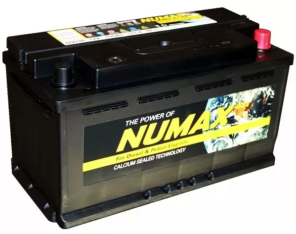 Автомобильный аккумулятор NUMAX 100 А/Ч, обратная полярность