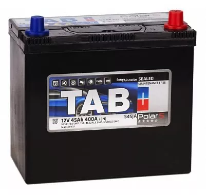 Автомобильный аккумулятор TAB 55 А/Ч, обратная полярность