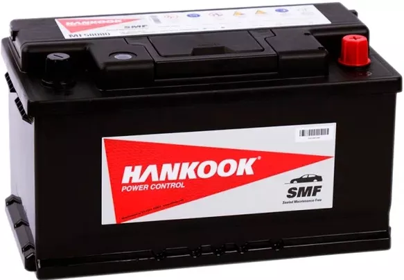 Автомобильный аккумулятор HANKOOK 85 А/Ч, обратная полярность
