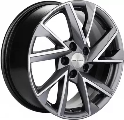 Литые колесные диски Khomen Wheels 7xR17 5*112 ET40 DIA 57.1 мм