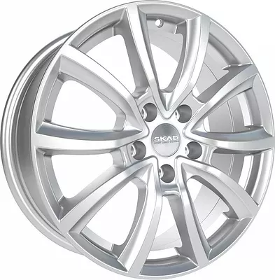 Литые колесные диски СКАД 7xR17 5*114.3 ET50 DIA 67.1 мм