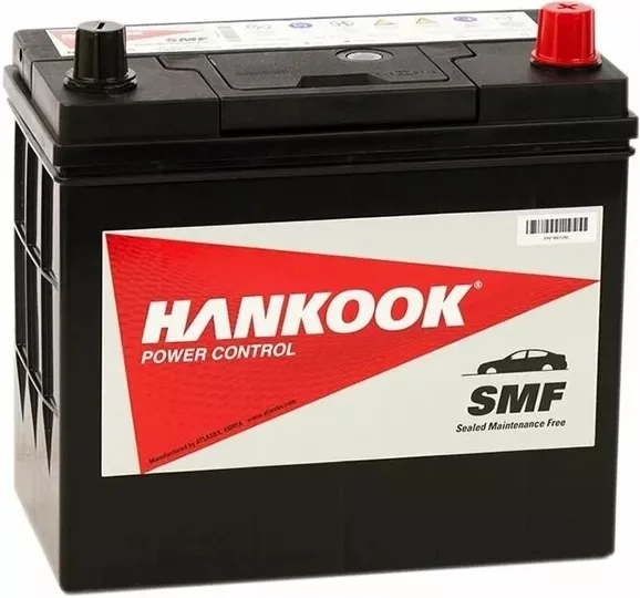 Автомобильный аккумулятор HANKOOK 52 А/Ч, обратная полярность