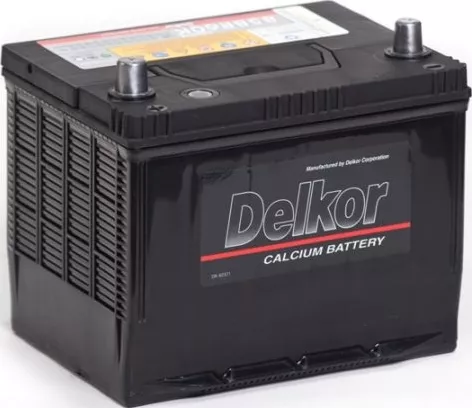 Автомобильный аккумулятор Delkor 60 А/Ч, обратная полярность
