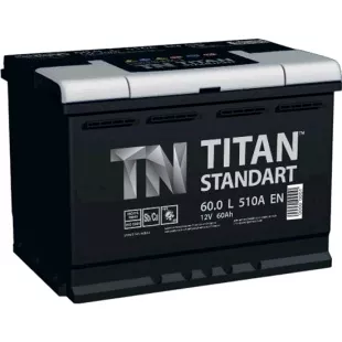 Автомобильный аккумулятор TITAN 60 А/Ч, прямая полярность