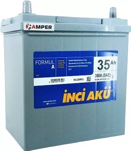 Аккумулятор Inci Aku Asia Formula 6CT-35 О.П. 40B19L Аккумулятор