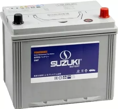 Автомобильный аккумулятор SUZUKI 35 А/Ч, прямая полярность