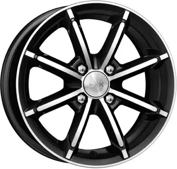 Диски K&K K&K КиК Sportline (КС603) 6,0*14 4* 98 ET30 d-58,5 алмаз черный (Арт.13597) Колесный диск