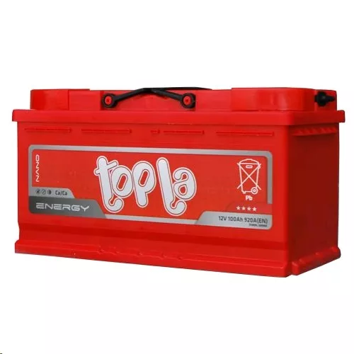 Автомобильный аккумулятор TOPLA , обратная полярность