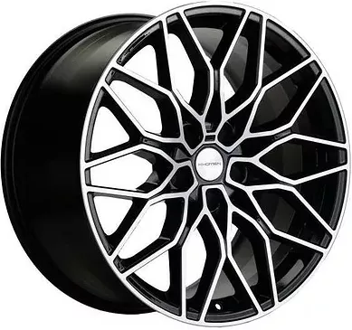 Диски Khomen Wheels Khomen Wheels Khomen Wheels 8,5*19 5*114,3 ET45 D67,1 KHW1902 K5/Optima) Black-FP Автодиск